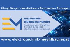 ELEKTROTECHNIK MÜHLBACHER Planung Installation Reparatur Münster Radio Tirol Fernseher