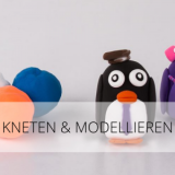 Kneten und modellieren mit Kindern