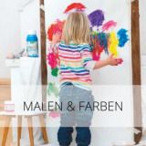 Malen mit Kindern - Fingerfarben, Fenstermalfarben ....