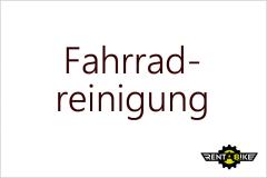 Fahrradreinigung