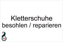 Kletterschuhe - besohlen & reparieren