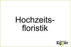 Hochzeitsfloristik