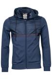 Giordano Sweaterjacke mit Steppung Mittelblau