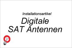 Digitale SAT Antennen mit Zubehör