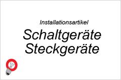 Schaltgeräte | Steckgeräte