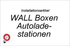 WALL Boxen | Autoladestationen