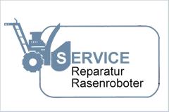 Reparatur von Rasenrobotern