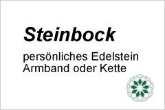 Persönliche Edelstein-Glücksarmbänder & Ketten nach dem Sternzeichen STEINBOCK