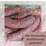 Bio Hauswurzen Rind & Schwein geräuchert